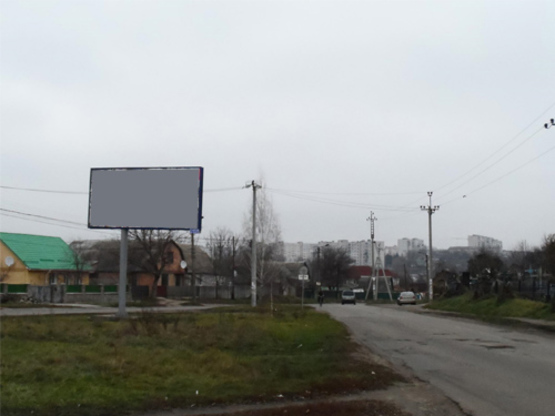 Фото рекламной плоскости по адресу г.Фастов перекресток ул.Димитрова и Скригалевской, з-д Оболонь, жилмассив Заречье