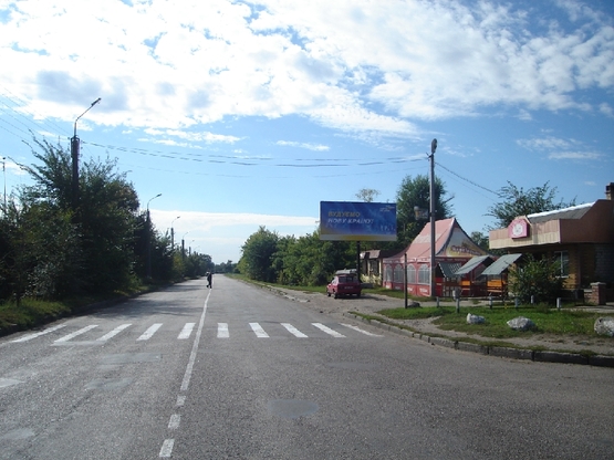 Фото рекламної площини за адресою вул. Трипільська, 136 (вул.Комунарська)