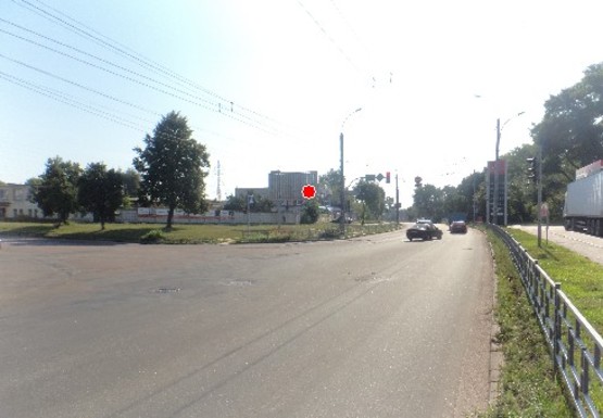 Фото рекламной плоскости по адресу Казацкая ул. - Инструментальная ул., 3