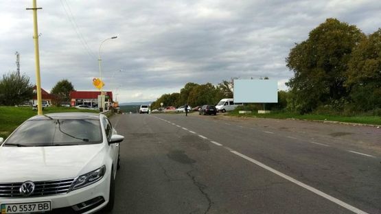 Фото рекламной плоскости по адресу вул.Собранецька-прохідна КПП "Ужгород", виїзд на Словаччину