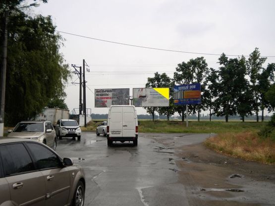 Фото рекламной плоскости по адресу ул. Житомирская / ул. Просёлочная (АЗС )