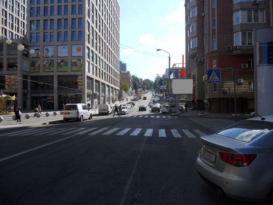 Фото рекламної площини за адресою s012А1,вул. Шевченко - вул. Виконкомівська