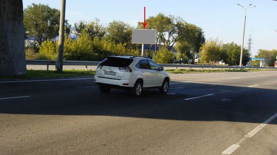 Фото рекламної площини за адресою s308Б,Трасса М04 (Донецкое шоссе, выезд из города, Эпицентр)