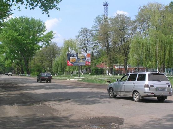 Фото рекламної площини за адресою вул. Знам'янська, 57