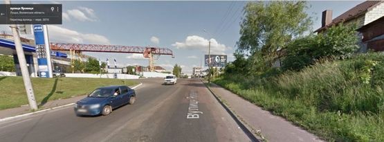 Фото рекламной плоскости по адресу вул. Яровиця, 16 (район вул.Івана Франка, та Набережної)