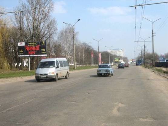 Фото рекламной плоскости по адресу Вул. Леваневського (після АЗС "Лукойл")
