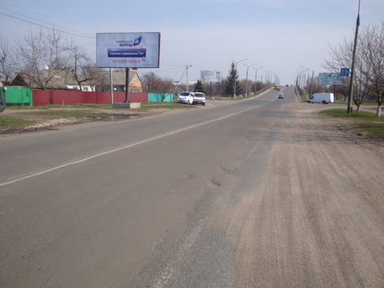 Фото рекламной плоскости по адресу вул. Хорольна, 21