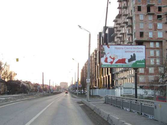 Фото рекламной плоскости по адресу Княгині Ольги вул., 7