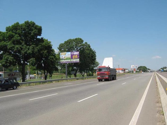 Фото рекламной плоскости по адресу Киевская трасса