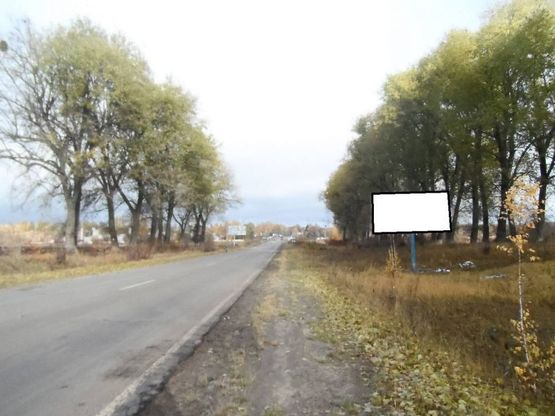 Фото рекламной плоскости по адресу г.Фастов, ул Червоный шлях, выезд из города на Б.Церковь