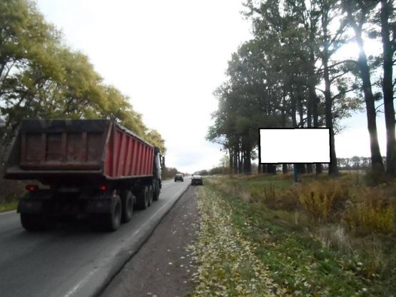 Фото рекламной плоскости по адресу г.Фастов,  ул.Якубовского, выезд, въезд на Киев