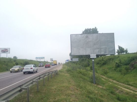 Фото рекламної площини за адресою Західний обхід м. Львова, км 12+0 праворуч. Гот. Панська Гора