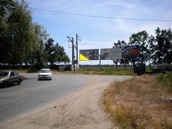 Фото рекламной плоскости по адресу ул. Житомирская / ул. Просёлочная (АЗС )