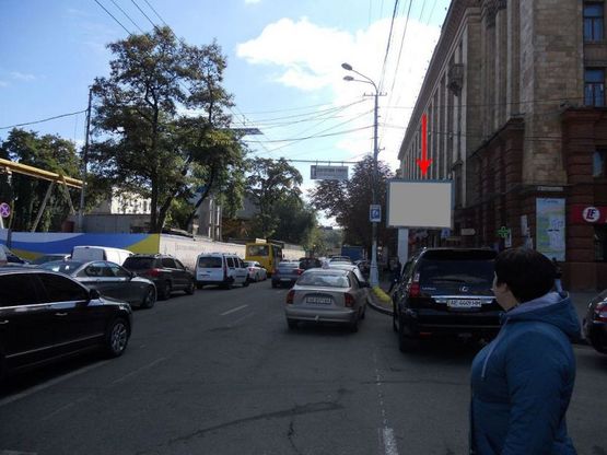 Фото рекламної площини за адресою s001А6, просп. Д. Яворницького (просп. К. Маркса), 57