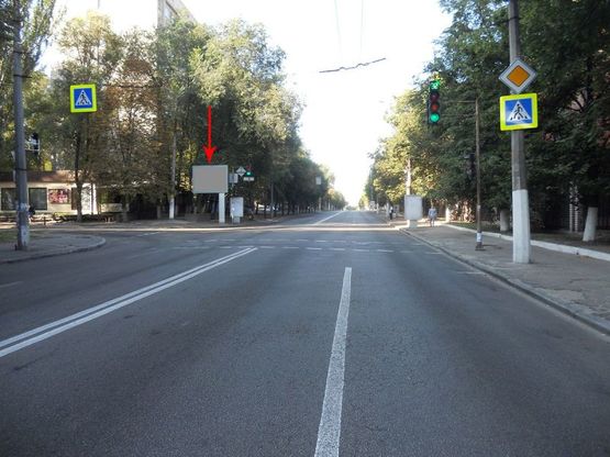 Фото рекламной плоскости по адресу s030А3,просп. Гагаріна - вул. Медична