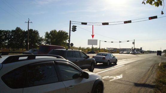 Фото рекламной плоскости по адресу s301Б,Автодорога М04 (Донецьке шосе, Епіцентр, по стороні Метро), біля світлофора