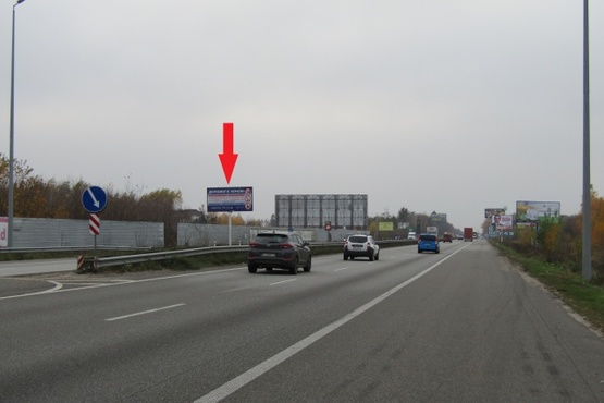 Фото рекламной плоскости по адресу Житомирская трасса , в направлении из г.Киев, после с.Мила, (27 км, Садовый центр "Greensad"),7км+100метров