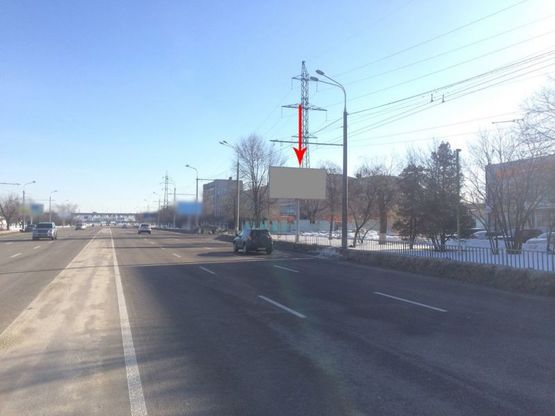 Фото рекламной плоскости по адресу 100А,вул. Набережна Заводська Річпорт, меб.комбінат