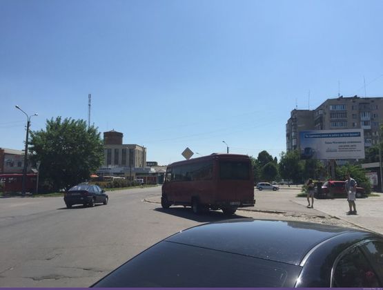 Фото рекламной плоскости по адресу Вул. О.Гончара 22, привокзальная площа