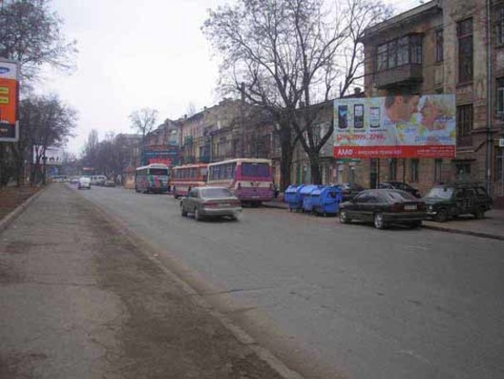 Фото рекламної площини за адресою ул.Водопроводная -Старосенная