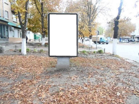 Фото рекламної площини за адресою г.Фастов,  перекресток ул.Льва Толстого и Соборной, 18