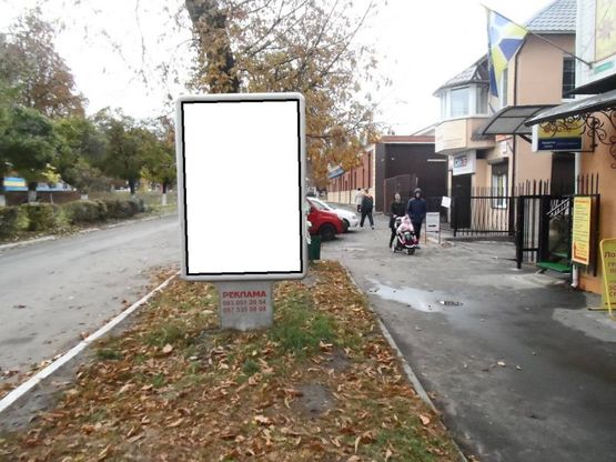 Фото рекламной плоскости по адресу г.Фастов, ул.Радянская, 1