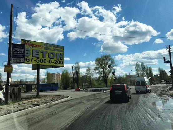 Фото рекламной плоскости по адресу с. СофіЇвська Борщагівка вул. Жилянська (на вуглі ресторана Райський Рай)