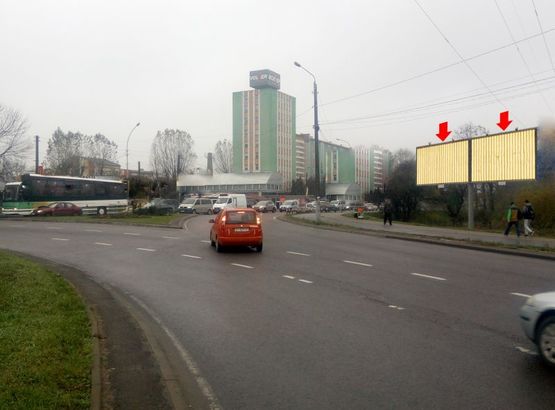 Фото рекламной плоскости по адресу Кільце Хмельницького-Липинського  лівий (біля ТЦ ЕПІЦЕНТР)