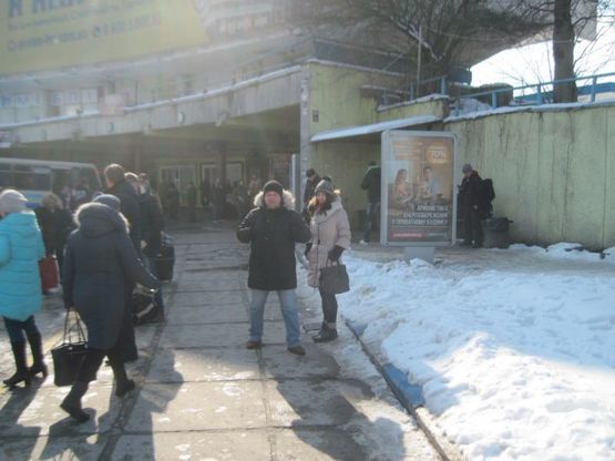 Фото рекламной плоскости по адресу вул. Стрийська 109 , автовокзал