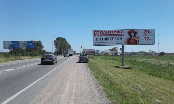 Фото рекламної площини за адресою Пасіки-Зубрецькі (АЗС ОККО) (лівий)