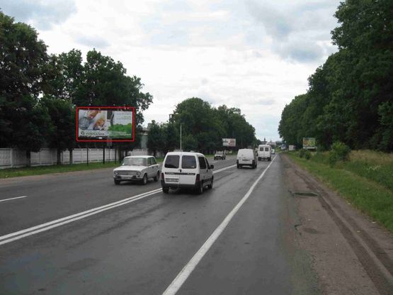 Фото рекламної площини за адресою с.Малехів (М2)