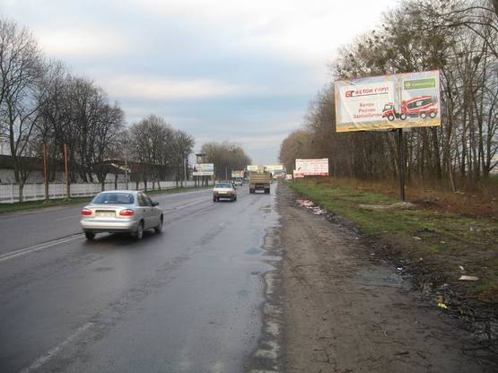 Фото рекламної площини за адресою с.Малехів