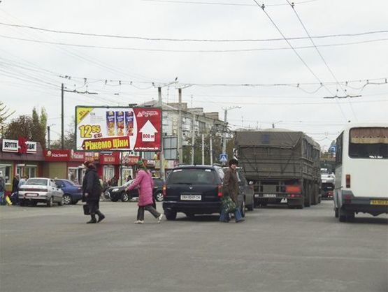 Фото рекламной плоскости по адресу Тельнова пр. (напротив дендропарка)