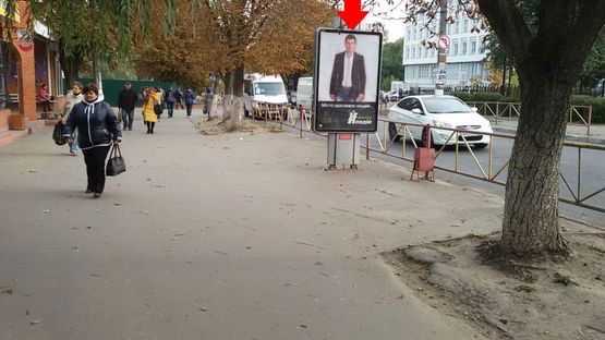 Фото рекламной плоскости по адресу Институтская ул., возле Хмельницкого Национального Университета, 4 корпус