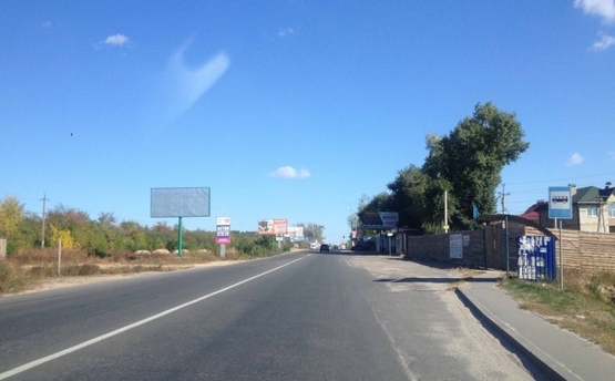 Фото рекламной плоскости по адресу Святопетрівське, ул.Белогородская, напротив ул.Полевой