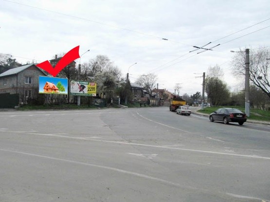 Фото рекламной плоскости по адресу вул.Замарстинівська,181