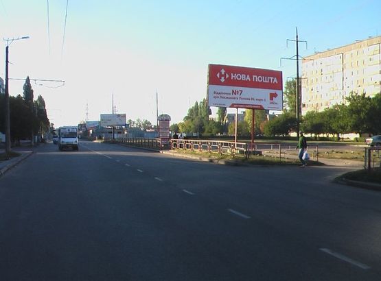 Фото рекламной плоскости по адресу ул. Попова, рынок, ЗАГС