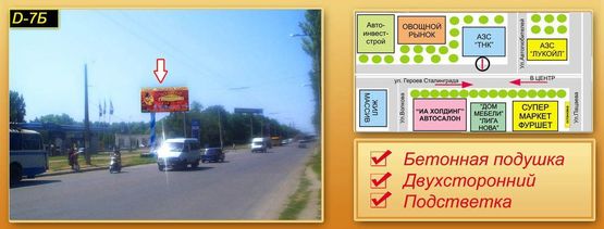 Фото рекламной плоскости по адресу вул. Героїв України