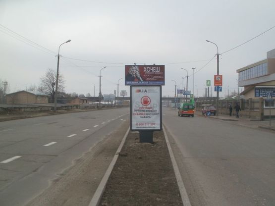 Фото рекламной плоскости по адресу вул. К.-Карого (навпроти АС"Сафрон")