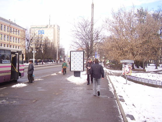 Фото рекламной плоскости по адресу Галицька КРЕЗ ст. А