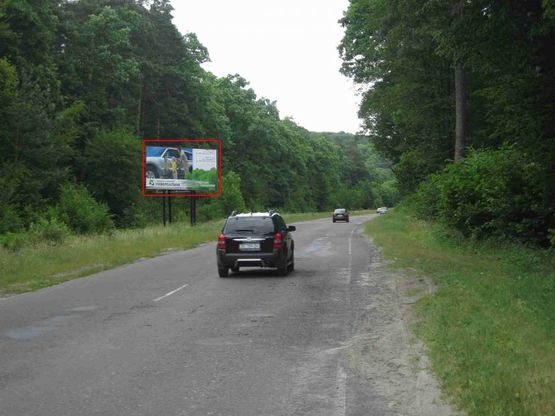 Фото рекламной плоскости по адресу с.Брюховичі