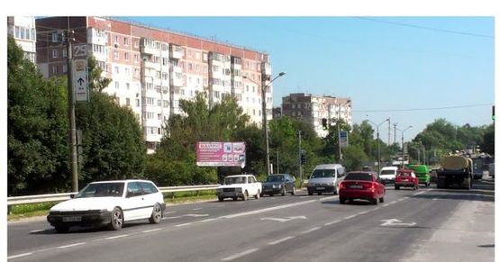 Фото рекламной плоскости по адресу вул. 15 Квітня (навпроти "Диканька")