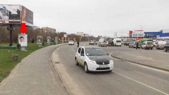 Фото рекламної площини за адресою Заречанская ул., 11, возле супермаркета "Епицентр", "Таврия", №7