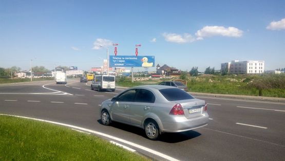 Фото рекламної площини за адресою вул.Городоцька до Епіцентру