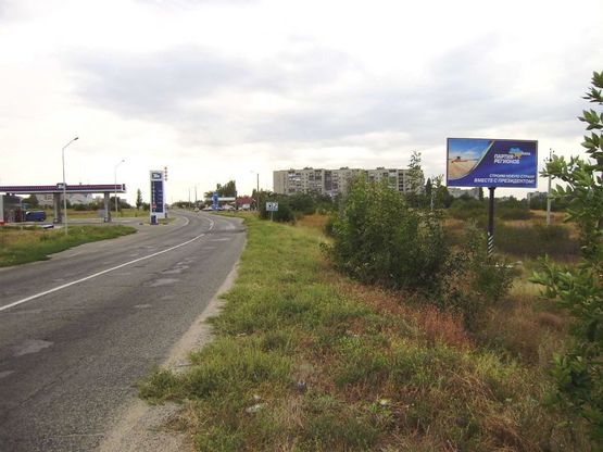 Фото рекламної площини за адресою Въезд в город (восточная часть)