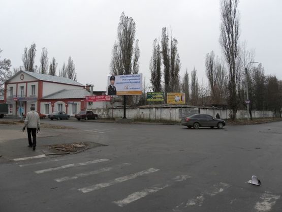 Фото рекламной плоскости по адресу пер. Шевченко, 9 (промрынок)