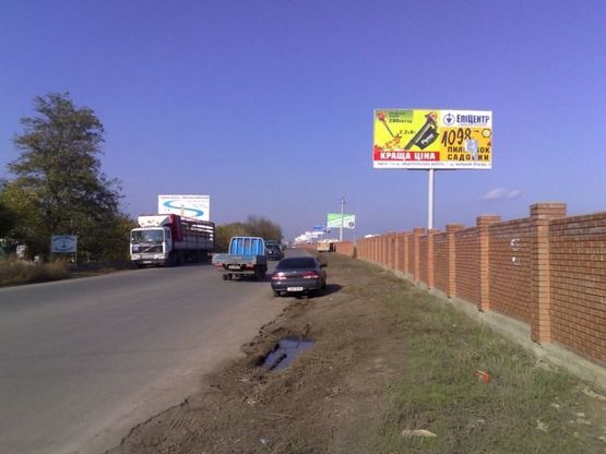 Фото рекламной плоскости по адресу Одесса-Черн-ка (МЕТРО 2) 2+400 А (в город)