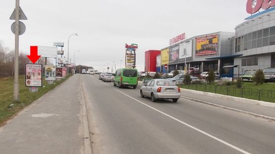 Фото рекламної площини за адресою Рыбалка М. ул., 2а, возле ТРЦ"Оазис", №7