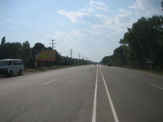 Фото рекламной плоскости по адресу Одесса-Южный(Лески) 16+800 Б ( в стор. Одессы)