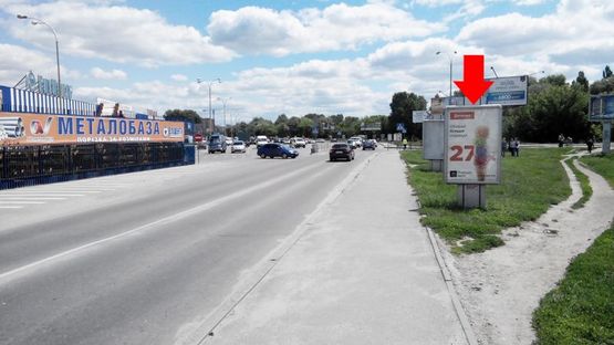 Фото рекламной плоскости по адресу Рыбалка М. ул., 2а, возле ТРЦ"Оазис", №9